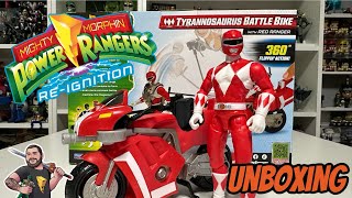 Power Rangers Re-Ignition Tyrannosaurus Battle Bike & Red Ranger unboxing #powerrangers #mmpr  screenshot 5