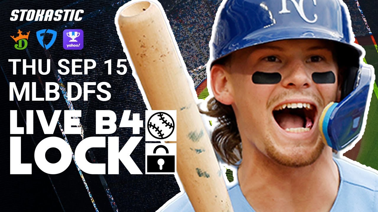 mlb-dfs-picks-today-thursday-9-15-22-fantasy-baseball-lineups-live