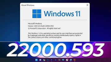 New in Windows 11 Update KB5011563 (Build 22000.593) - Notifications, One Drive Fixes, Memory Fixes