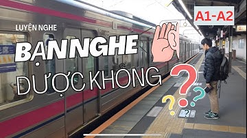 15 PHÚT LUYỆN NGHE TIẾNG ĐỨC - Ở NHÀ GA TÀU - Các trường hợp thông dụng 😂