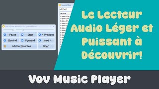 Vov Music Player : Le Lecteur Audio Léger et Puissant à Découvrir! screenshot 5