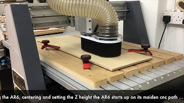 StoneyCNC i2R London CMJ Trainnig Centre Video 2 ducting on the AXIOM Ar6