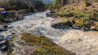 'It's definitely not low water anymore..'  | High Water Wellerbrucke / Middle Oetz