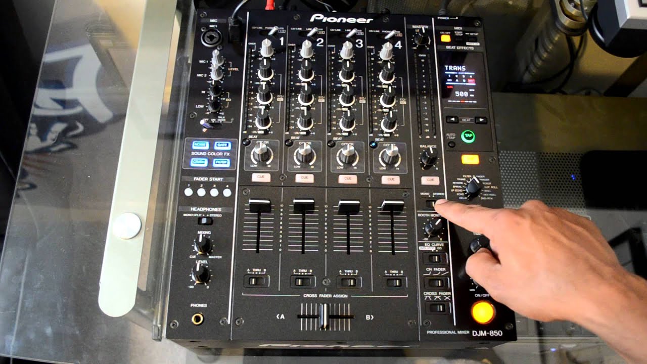 Pioneer Djm 850 With Traktor Pro 2