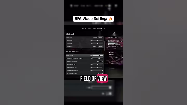 Battlefield 6 Graphics settings #Battlefield #Battlefield6 #settings