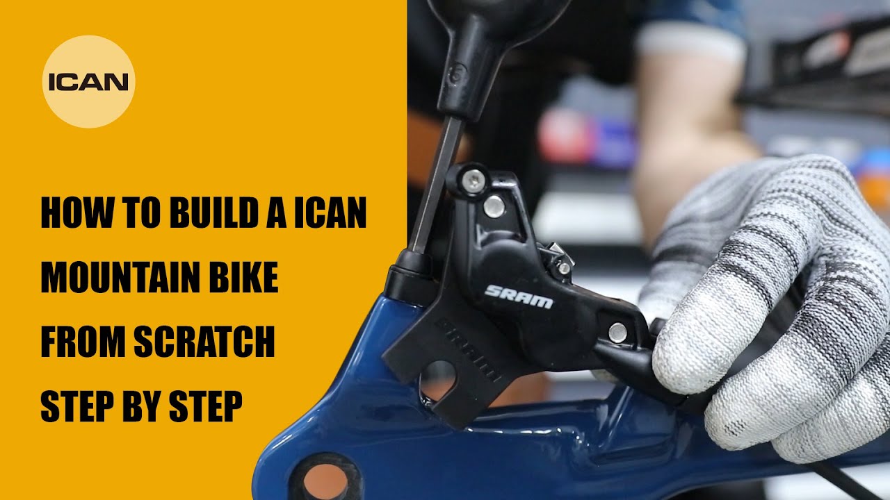 How to Build a ICAN Mountain Bike from Scratch  Step by Step Assembly Guide!