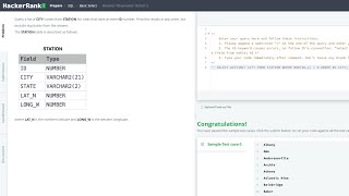 Query a list of CITY names from STATION for cities that have an even ID number HackerRank|Day 52 SQL