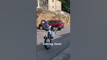 #wheelie #stuntbicycle #subscribe #onehandedmode