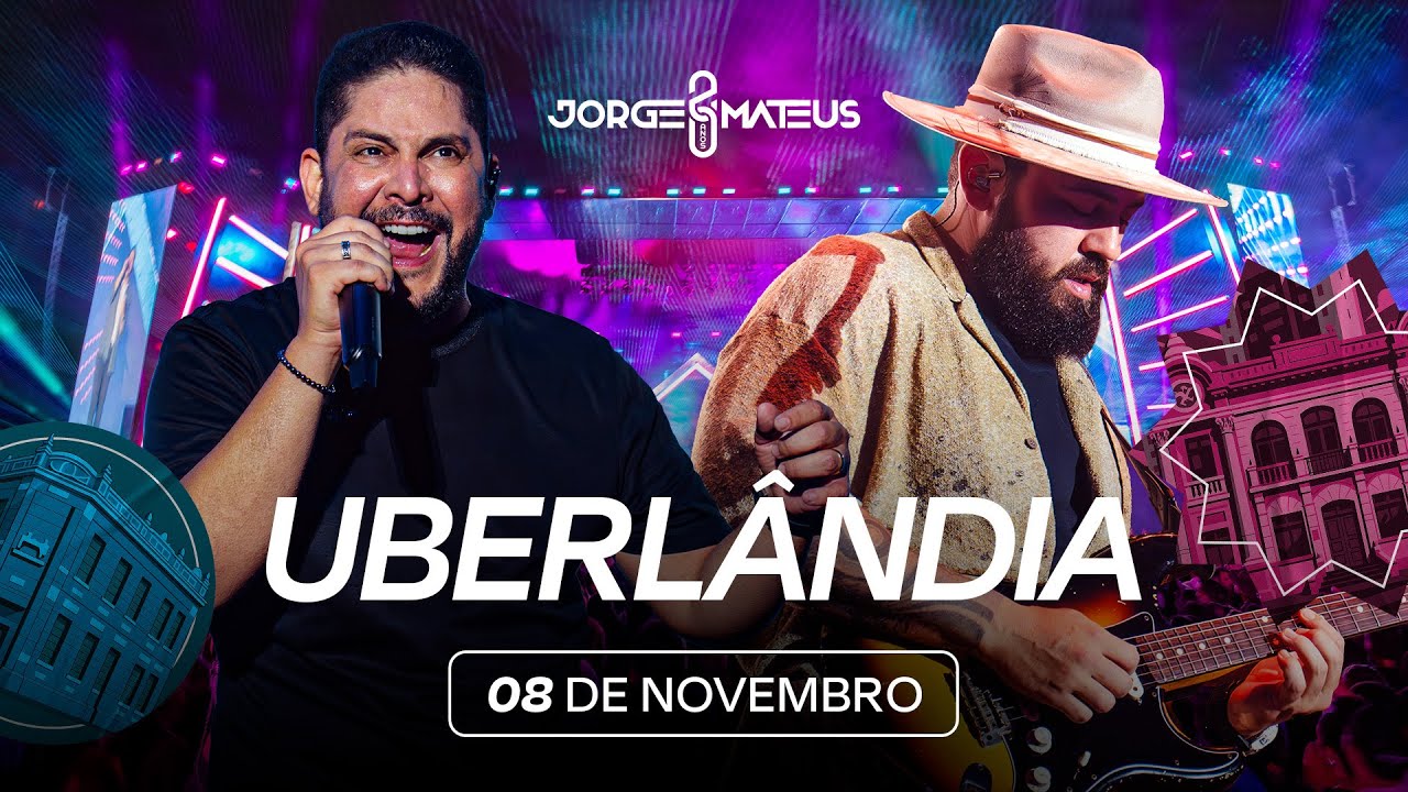 Turnê Jorge e Mateus 20 anos (Uberlândia/MG) - YouTube