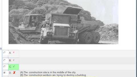 longman toeic test 3-Question and answer part 1: picture discreption