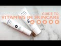 SCIENTIST ANSWERS YOUR SKINCARE QUESTIONS | HOW TO CHANGE YOUR SKIN WITH VITAMINS