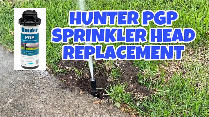 Hunter PGP Sprinkler Head Replacement