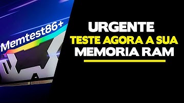 Como Testar a Memória RAM com Memtest64 SUPER FÁCIL