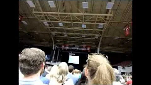 Bill Nye At University of Arkansas 2014 (Clip)