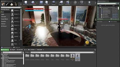 UE4 Action RPG Advanced Target Lock-On System