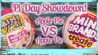 Miniverse VS Mini Brands Create Ultra Rare Apple Pie Faceoff! Detailed Comparison Who WINS?