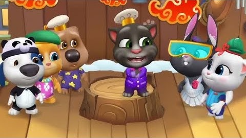 MY TALKING TOM FRIENDS: UP GAMEPLAY 2023 PART 19 ~ IOS, WALKTHROUGH, ANDROID, MOBILE GAME