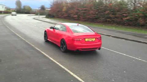 Audi A5 V6 3.0 TDi  GTB2566VK Turbo Upgrade, Stainless Downpipe and Exhaust Drive By