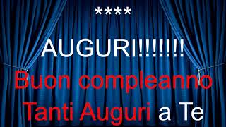 SIGLA AUGURI DI BUON COMPLEANNO KARAOKE MM
