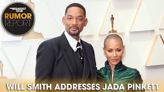 Will Smith Finally Addresses Jada Pinkett Onstage