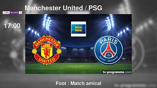 Programme SPORT soirée du Samedi 8 août 2026