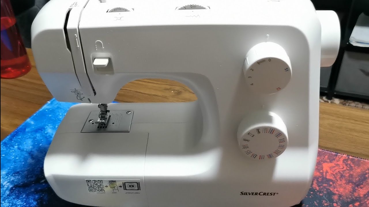 First setup Review Silver Crest sewing machine lidl