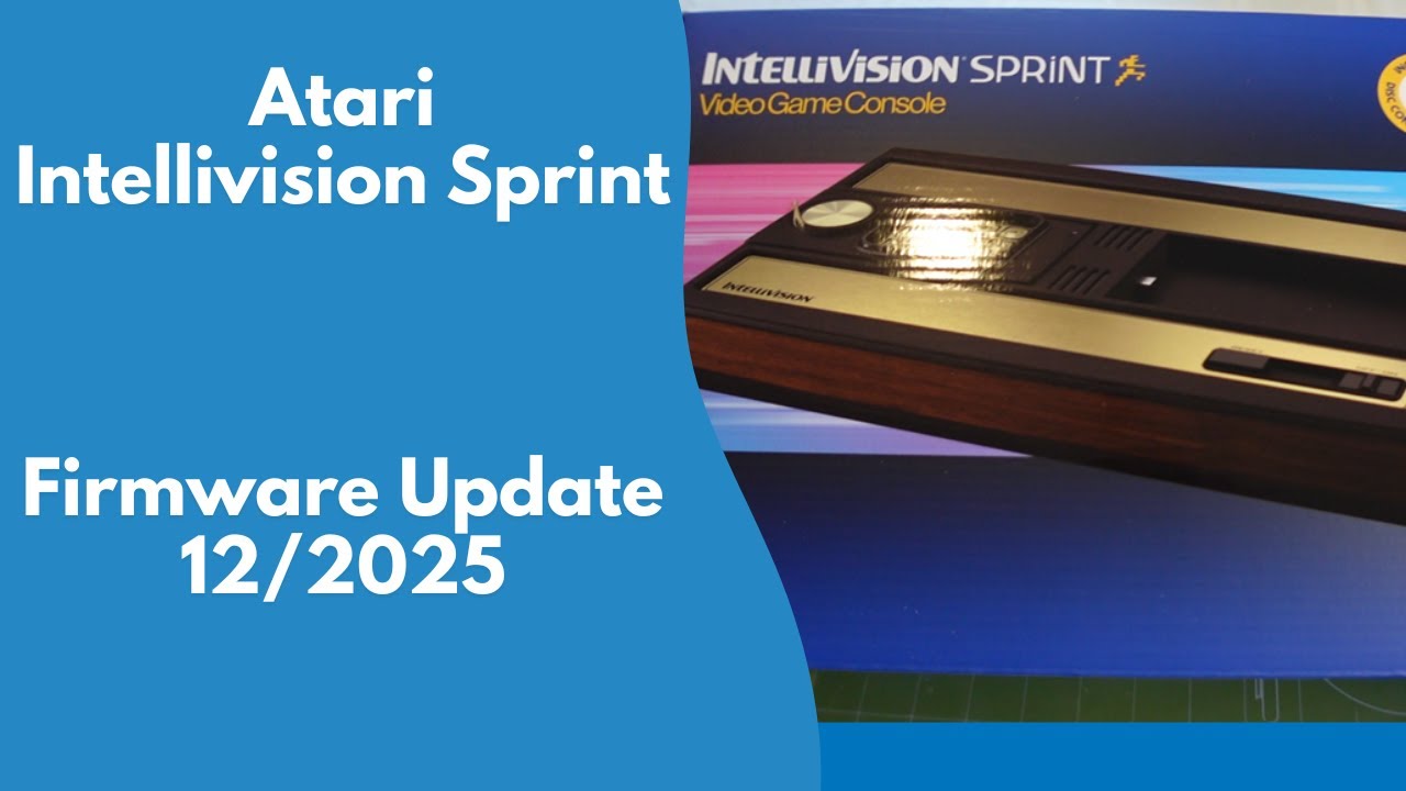 Обновление прошивки Atari Intellivision Sprint 2025