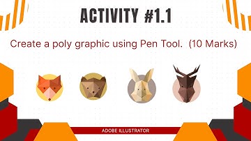 Adobe Illustrator: Pen Tool || Workshop 1.1 || Poly Art