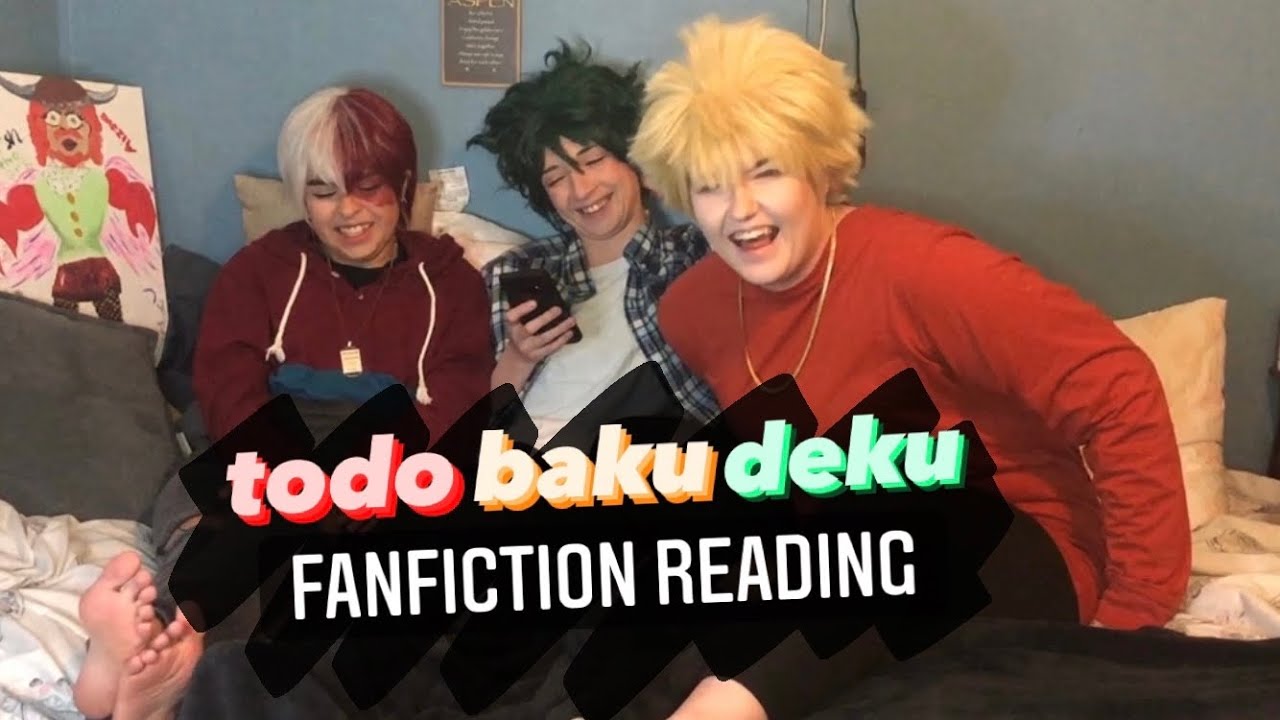 unfortunate fanfiction reading w/ todobakudeku