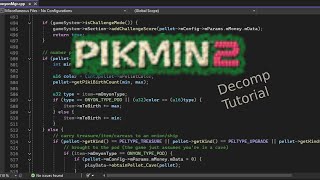 Outdatedpikmin2 Decomp Code Edit Setup Modding Tutorial