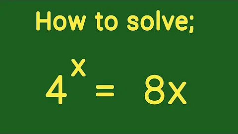 A Nice Olympiad Exponential problem | How to Find X