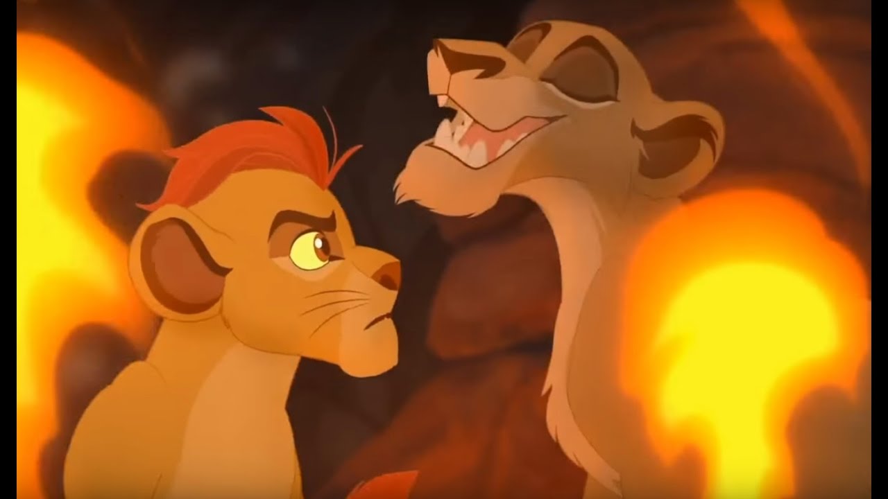 Lion Guard- Kovu explains what happened to Zira (HD)