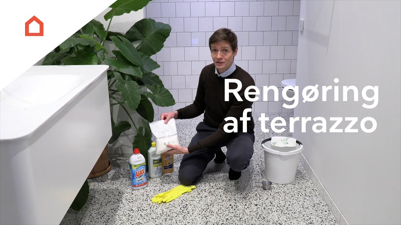 Rengøring: Sådan gør terrazzo rent -