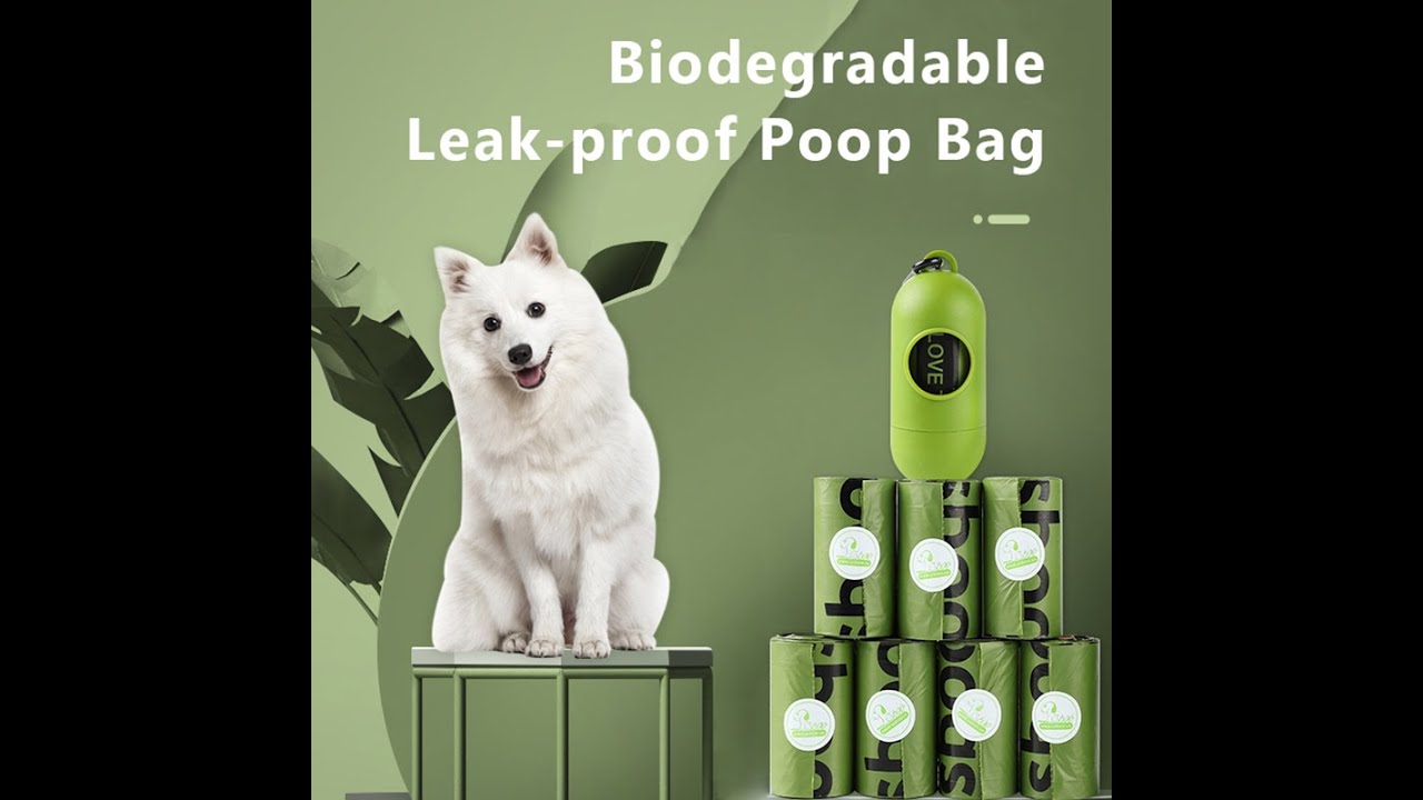 Biodegradable Pet Poop Bags YouTube