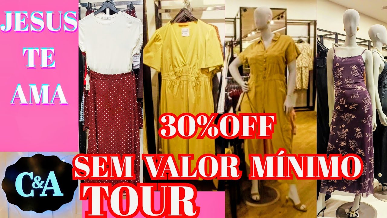 TOUR NA C&A TEM NOVIDADES COM 30%OFF SEM VALOR MÍNIMO +FRETE GRÁTIS ATRAVÉS DO MEU LINK #tour 
