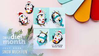 Spellbinders July 2026 Small Die of the Month – Snow Much Fun