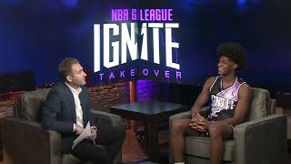 FULL INTERVIEW: London Johnson (NBA G League Ignite Takeover)