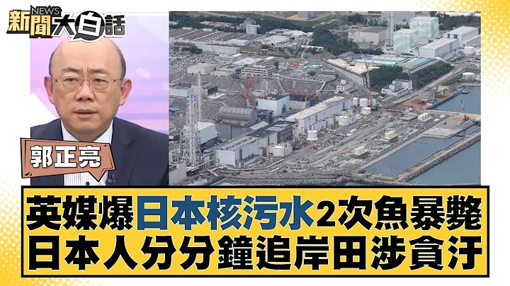 英媒爆日本核污水2次鱼暴毙 日本人分分钟追岸田涉贪污 新闻大白话@tvbstalk 20231220 - 天天要闻