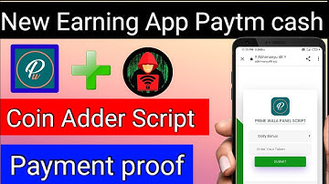 New money adder script || Prime wala App without token script || @TrickyHackerPaytm