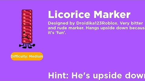 HOW TO FIND LICORICE MARKER IN FIND THE MARKERS