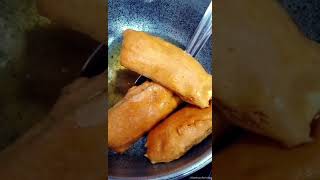 Banana Bajji with coconut chutney very yummy and tasty ?santhiyafoodvlogs