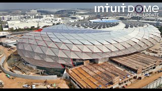 LA Clippers $2 Billion Intuit Dome Drone Construction Tour