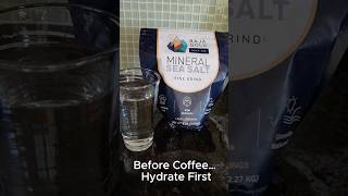 Before Coffee… Hydrate First 💧 | Minerals, Electrolytes & Morning Hydration