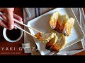 TEPPAN YAKI GYOZA(Fried dumpling) / 鉄板で焼き餃子 - Japanese food [ASMR COOKING SOUND]