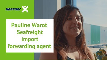 Discover the job Seafreight import forwarding agent with Pauline Warot