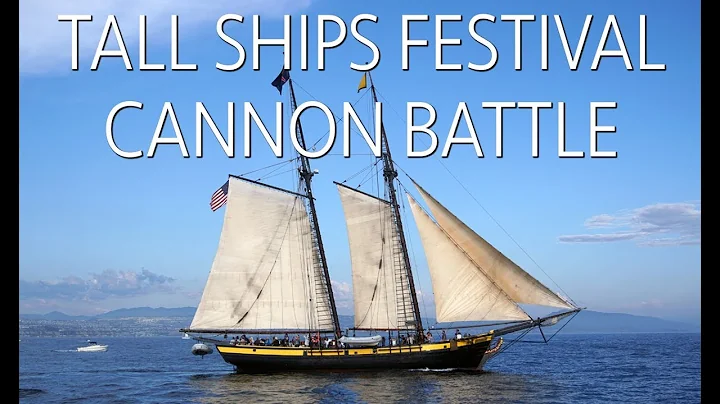 Cannon Battle at Tall Ships Festival in Dana Point