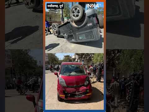 NANO-THAR Accident : नैनो की टक्कर से पलट गई महिंद्रा थार,वीडियो देखकर लोगों ने थार का मजाक उड़ाया