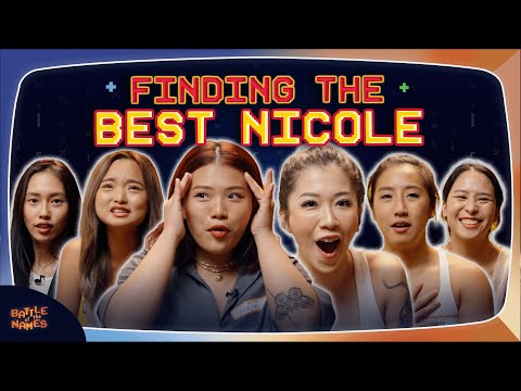 Nicole Liel and Nicole Choo FOUGHT TO BE THE BEST!?  | Battle of The Names EP 1