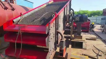 Vibrating screening separator for crusher, Sand stone aggregate sieve screen machine-CFTC