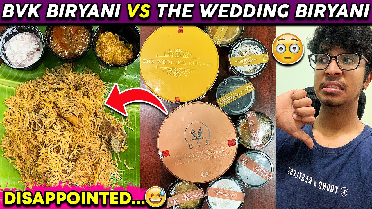 Download 🙁Bai Veetu Kalyanam Biryani VS The Wedding Biryani😕 | Food Review Tamil |  Idris Explores